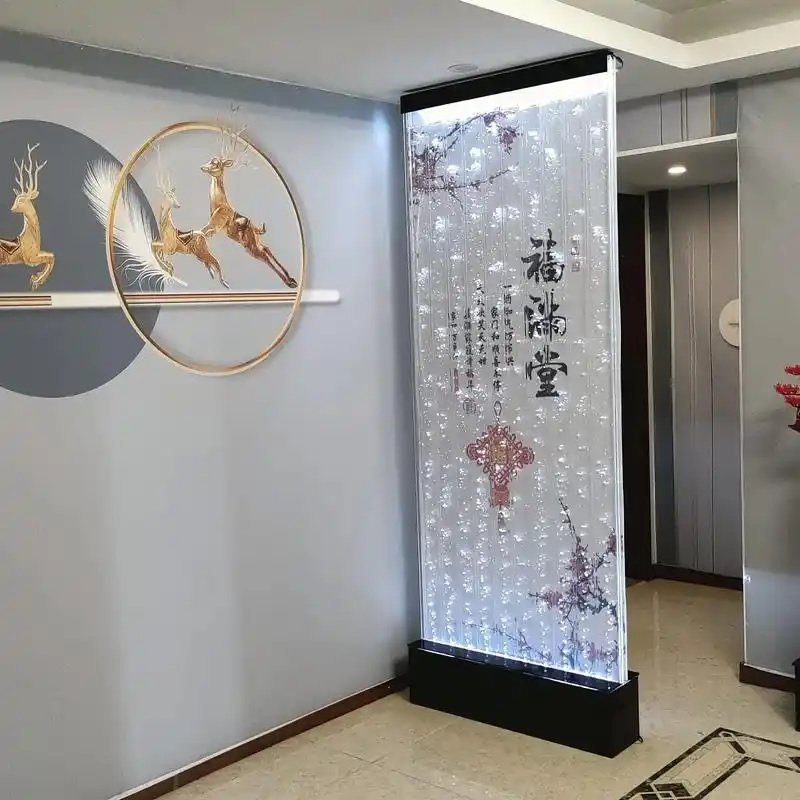室內玄關裝飾流水水幕墻